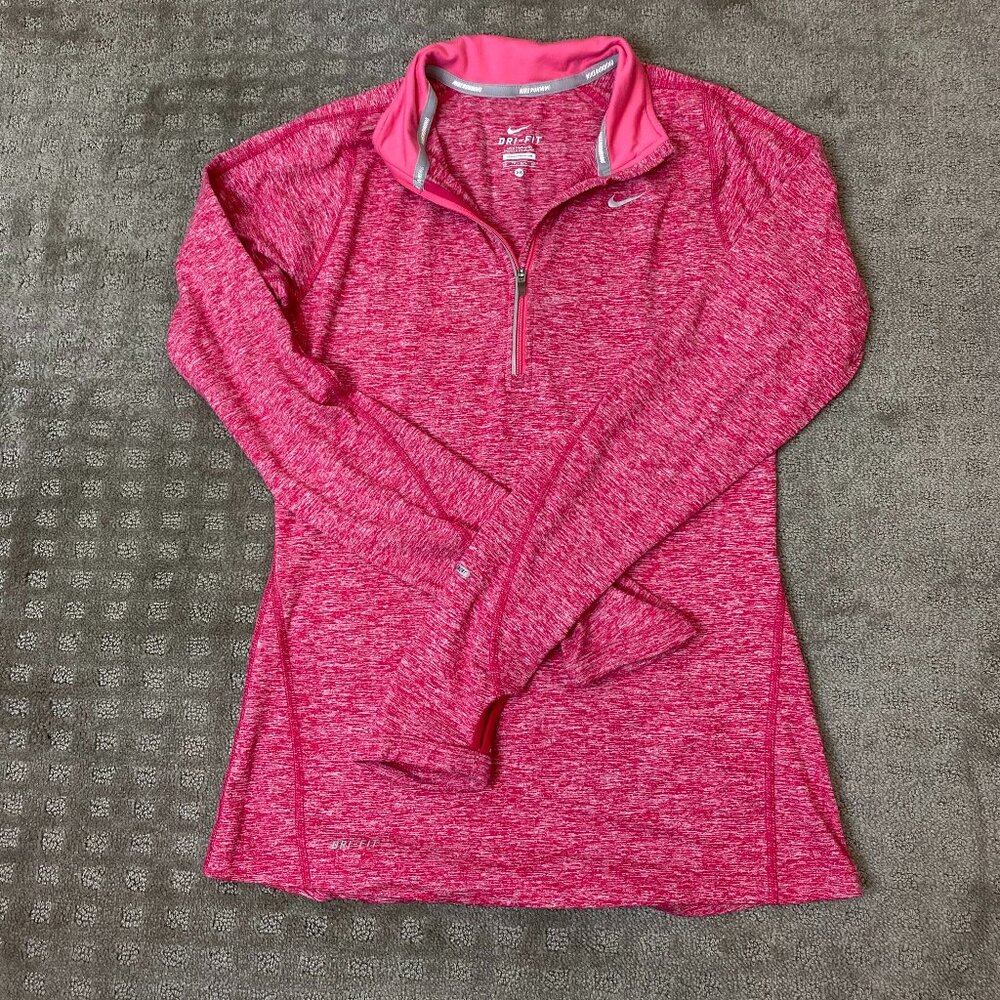 (SET OF 2) EUC Nike Women's Dri-FIT Swift Element UV 1/2-Zip Running Top  XS